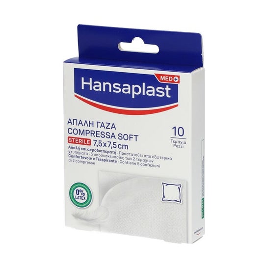 Hansaplast Compresa Soft Estéril 10 uds