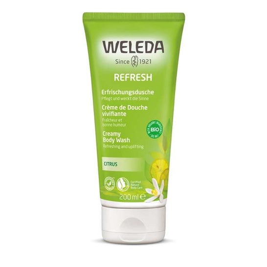 Weleda Refresh Crema de Ducha Energizante de Citrus 200 ml