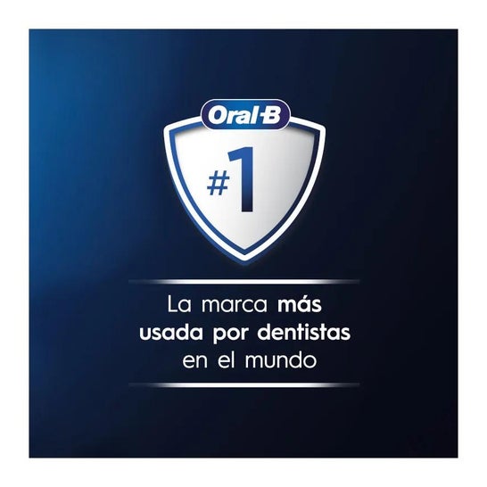 Oral-B Io3 Duo Matt Ice Cepillo Dental Eléctrico Azul Negro 2uds