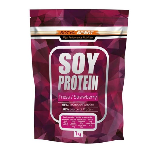 Sotya Sport Soy Protein Strawberry 1Kg