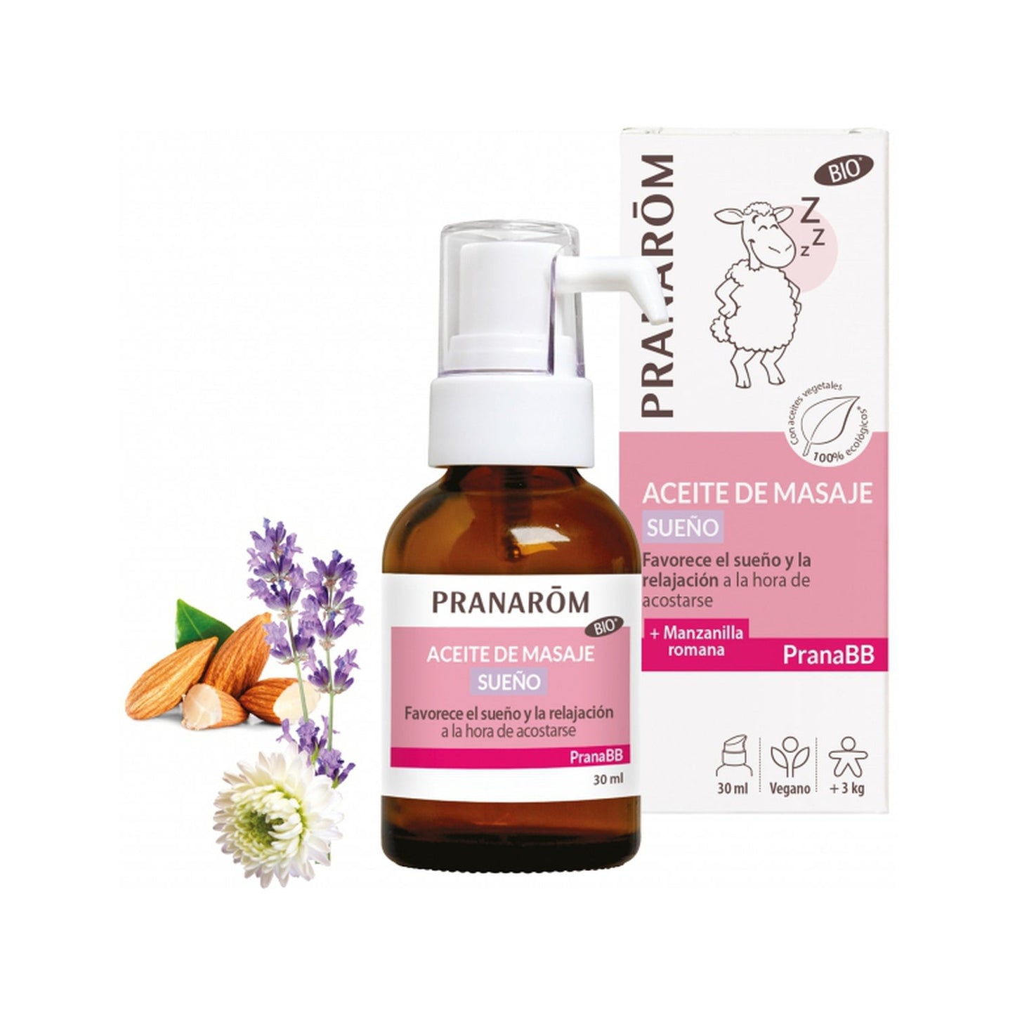 Pranarôm PranaBB Aceite de Masaje Sueño BIO 30ml