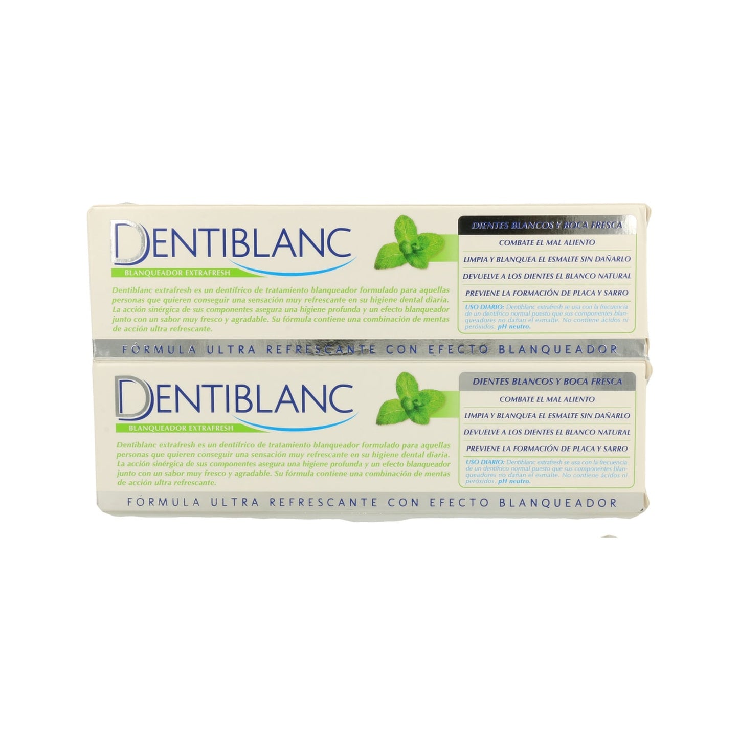 Dentiblanc Extrafresh Pasta Dental Pack de 2 Unidades x 100ml