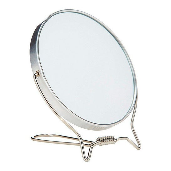 Beter Espejo Metálico Normal/Aumento X3 con Soporte Abatible 12 cm