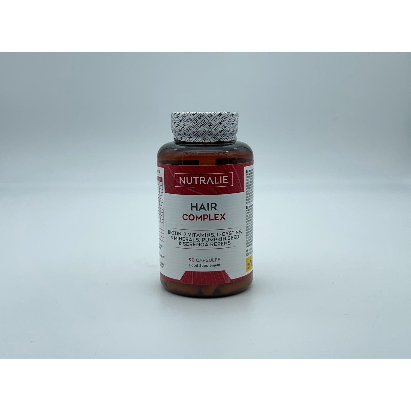 Nutralie Hair Complex con Biotina Vitaminas para el Cabello 90caps