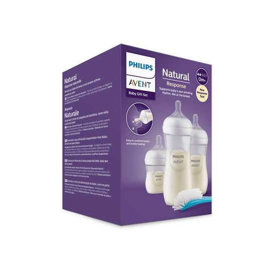 Philips Avent Natural Response Cofre de Nacimiento Biberón 3uds