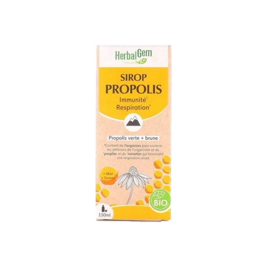 Herbalgem Propóleo Orgánico Jarabe 150 ml