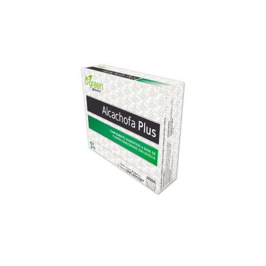 B-green alcachofa plus 12 viales