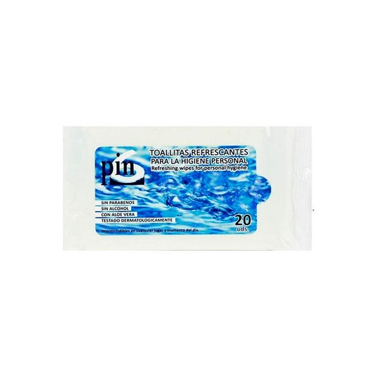 Pin-6 Toallitas Multiuso 20uds