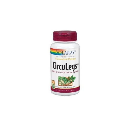 Solaray Circulegs 60 Caps