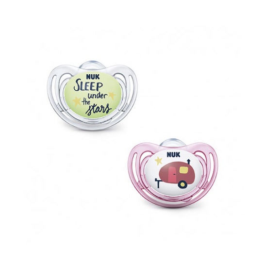 Nuk Chupete Silicona Hello Adventure 06 M 2uds