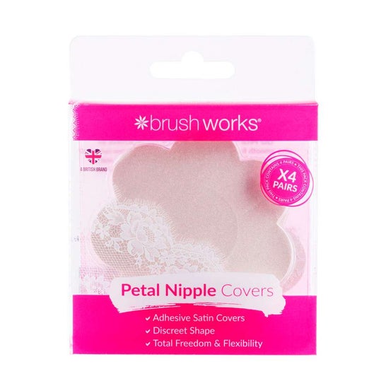 Brushworks Cubrepezones Tela Suave 8uds