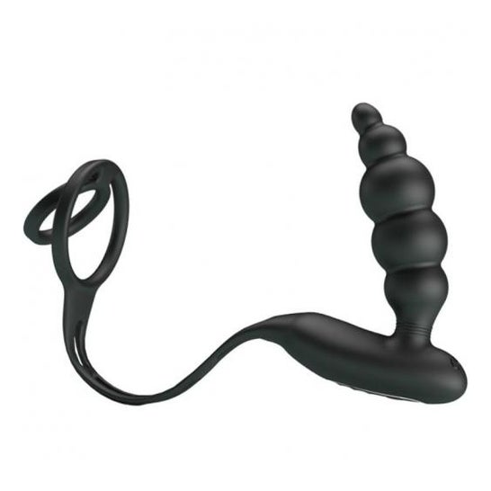 Baile Pretty Love Bottom Rings with Vibrating Plug 1ud