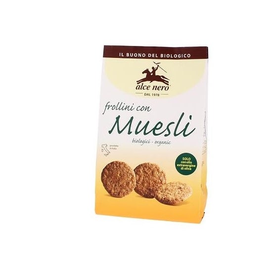 Alce Nero Biscuits With Muesli And Olive Oil Bio 250 g