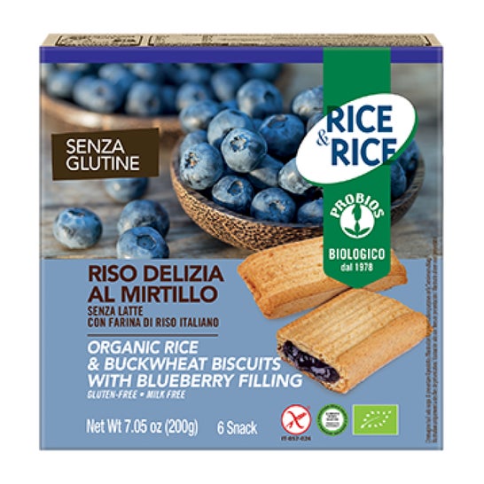 Probios Rice & Rice Arroz Delicia Arándano Alforfón Bio 200 g