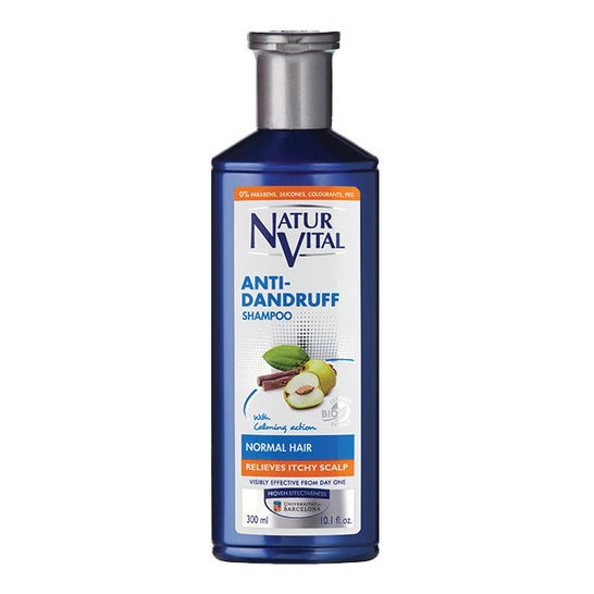 NaturVital Champú Anticaspa Calmante Cabello Normal 300ml