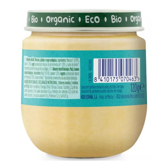 Hero Pedialac Sólo Manzana Plátano y Yogur 120g