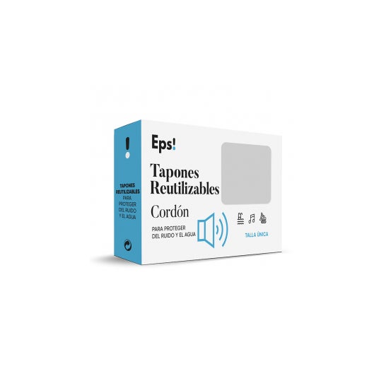 Deiters Eps! Tapones Reutilizables cordón 2uds