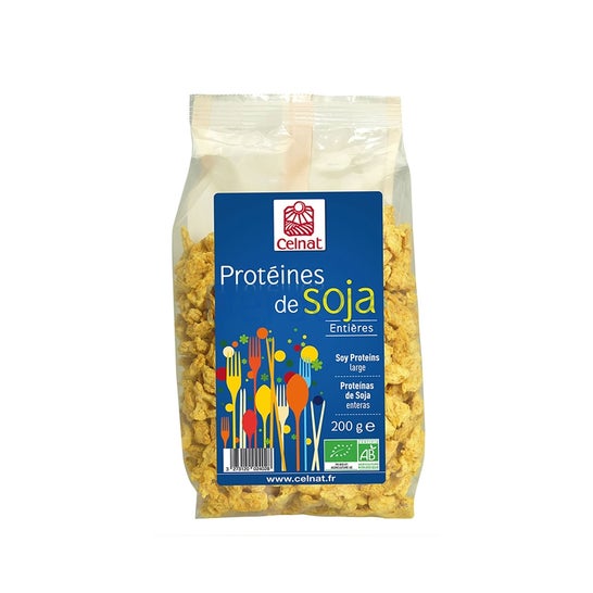 Celnat Soja Texturizada Gruesa Entera 200g