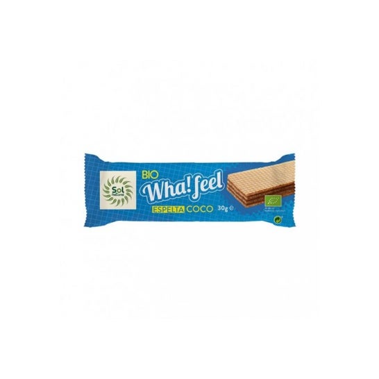 Sol Natural Wha Feel Snack Espelta Coco Bio 20x30 g