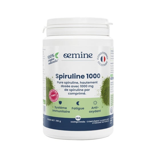 Oemine Espirulina 1000 mg 180 comp