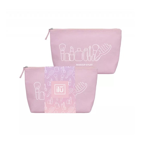 Ilū Neceser Algodón Rosa 1ud
