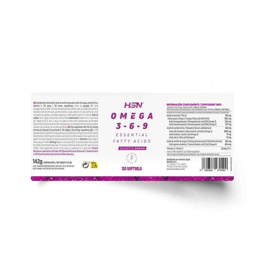 HSN Omega 3-6-9 1000mg 120 perlas