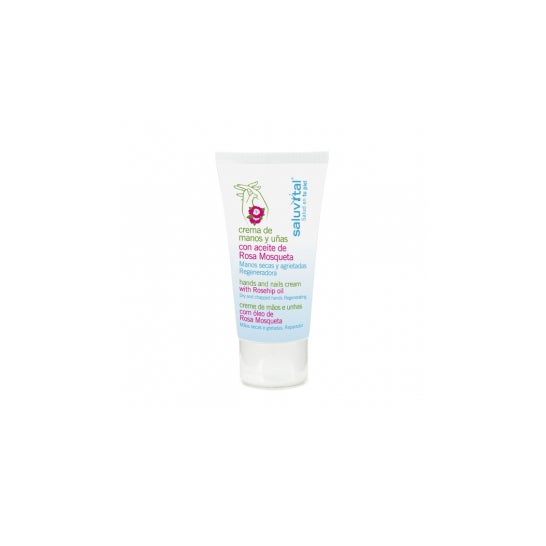 Saluvital crema Manos y uñas Aceite de rosa mosqueta 75 ml