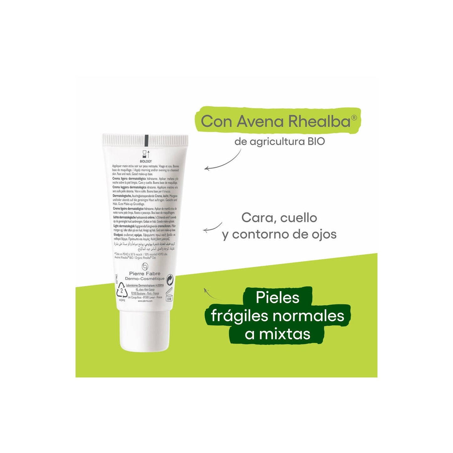 A-Derma Biology Crema Ligera 40ml