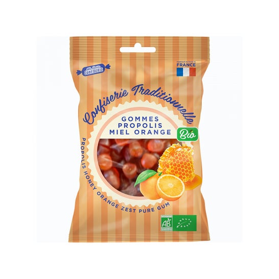Ma Petite Confiserie Goma Propóleos Miel Naranja 100g