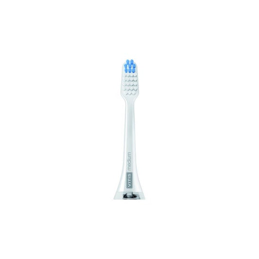 Vitis Sonic S10/S20 Recambio Cepillo Eléctrico Medio 2uds
