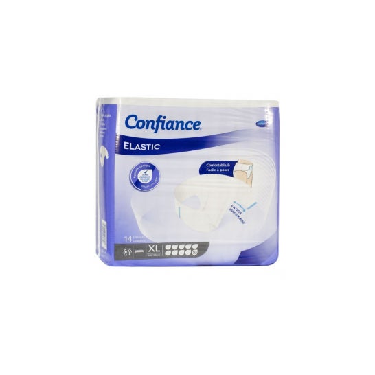 Confiance Cambio completo elástico 10 gotas XL 14 unidades