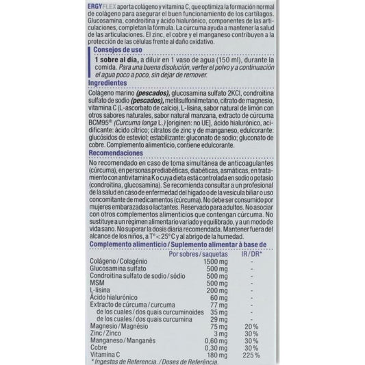 Ergyflex 30 Sobres