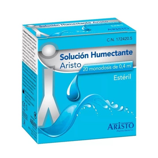 Aristo solución humectante 20 monodosis