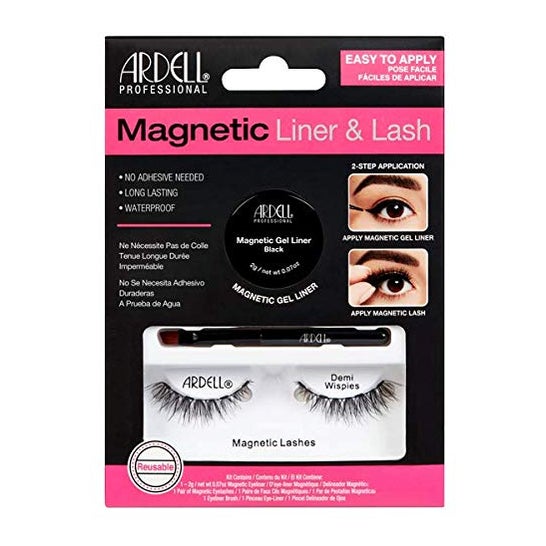 Ardell Set Magnetic Liner & Lash Demi Wispies Liner