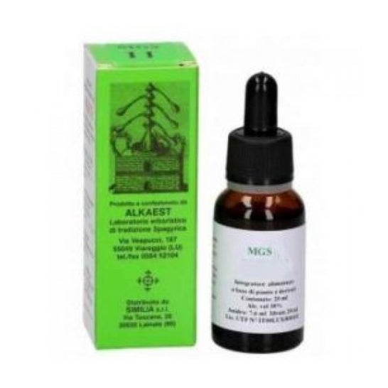 Alkaest mgs20 glicerina Macerada Lima 20 ml