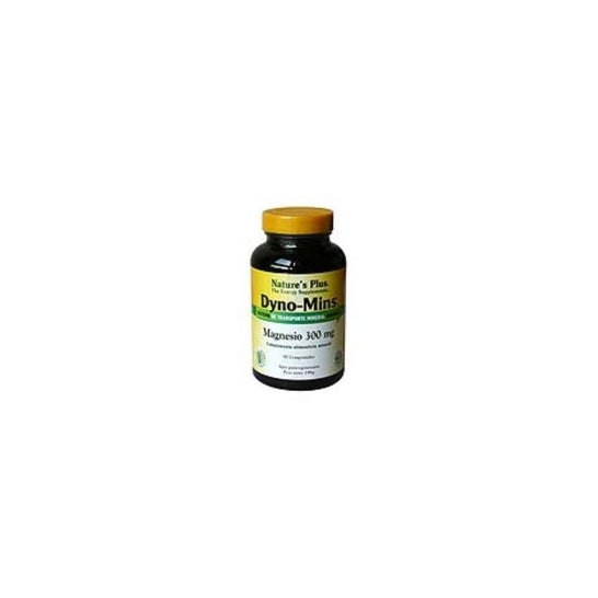 Nature's Plus Dyno Mins Magnesio 300 Mg 90 Comp