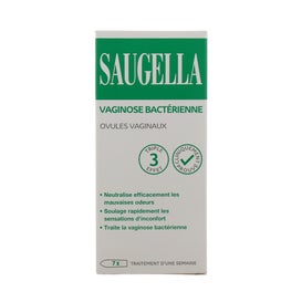 Saugella Óvulos Vaginales Vaginosis Bacteriana 7 uds