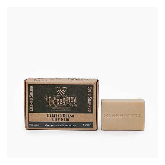 Mi Rebotica Champú Sólido Cabello Graso 100 g