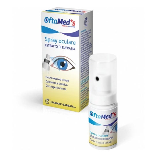 Farmac-Zabban Oftamed's Eye Spray Extrait d'euphorbe 10ml