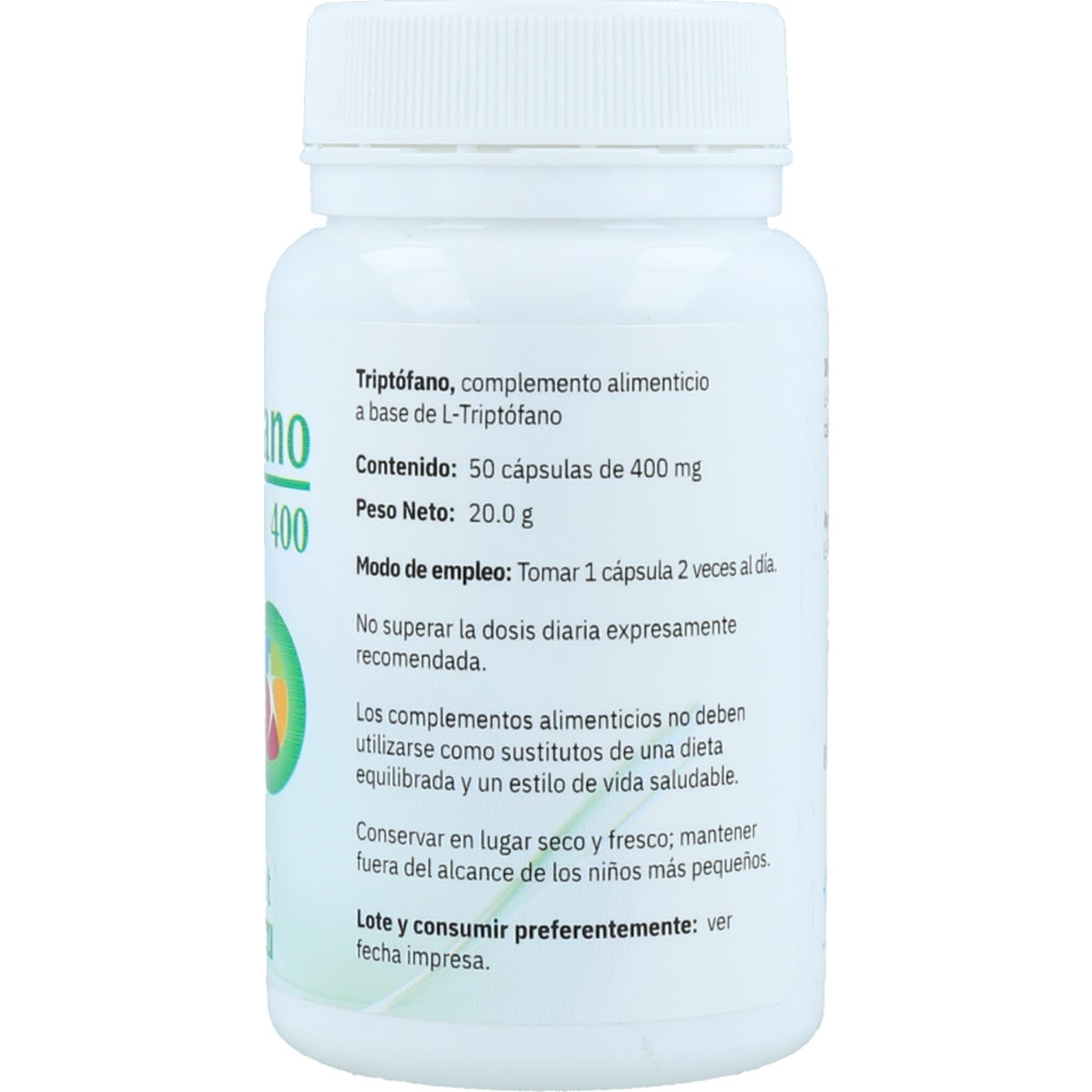 Espadiet Triptófano 400 50caps