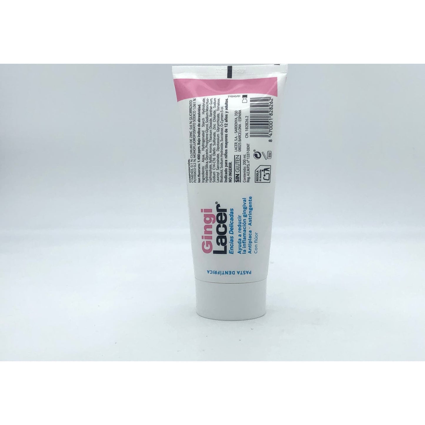 Lacer GingiLacer Encías Delicadas Pasta Dentífrica 200ml