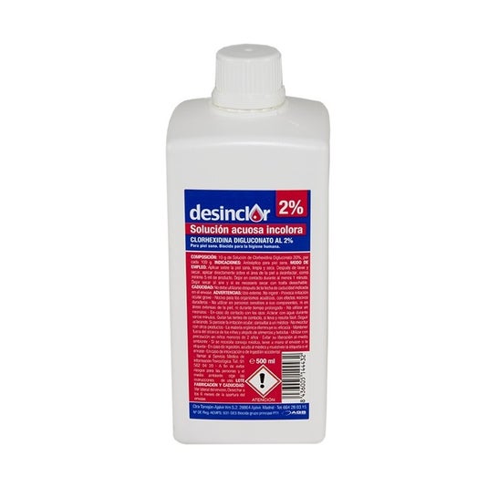 Desinclor Solución Acuosa 2% 500ml