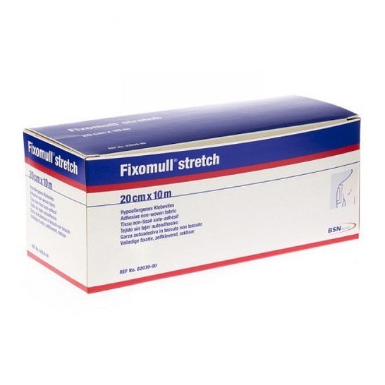 Fixomull Stretch Venda Gasa Autoadhesiva Sin Tejer 20cmx10m