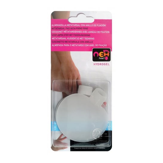 Neh Feet almohadilla metatarsal con anillo de fijación Talla única 2uds