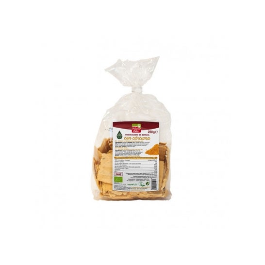 La Finestra sul Cielo Mini Crackers Espelta Cúrcuma Bio 250g