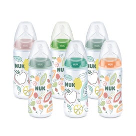 Nuk biberón travel first choice tetina silicona boca ancha talla 1 orificio m 300ml