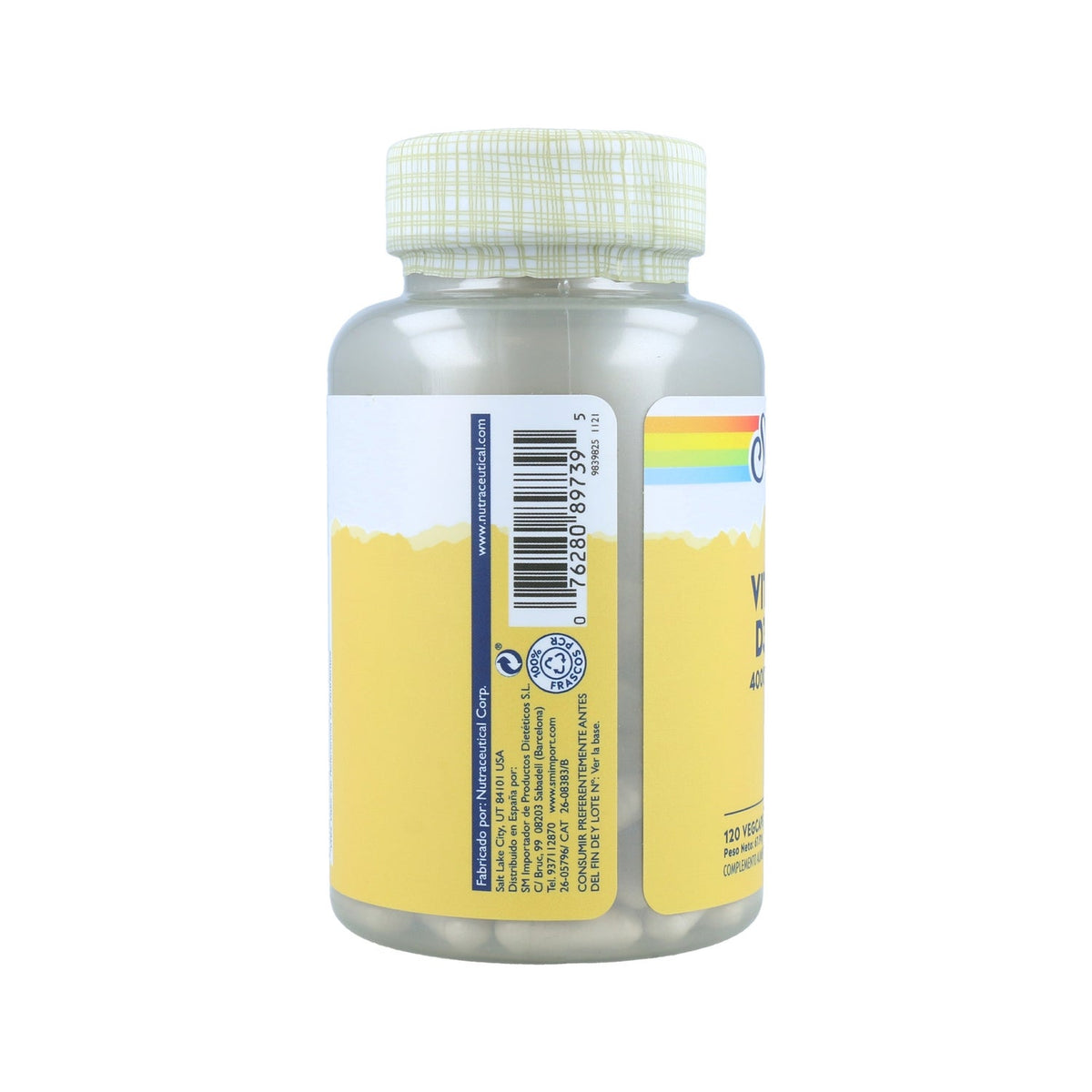 Solaray Vitamina D3 +K2 4000UI 120caps