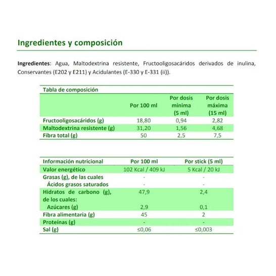 Casenfibra Junior fibra vegetal líquida 14 sobres