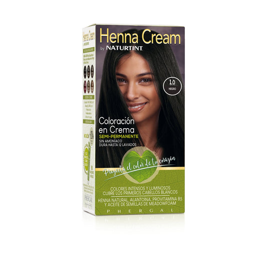 Naturtint Henna Cream 1.0 Negro 110 ml