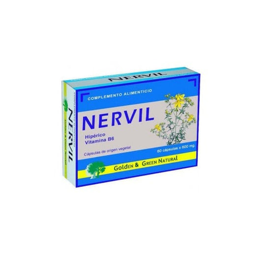 Golden & Green Nervil 600 Mg 60 caps